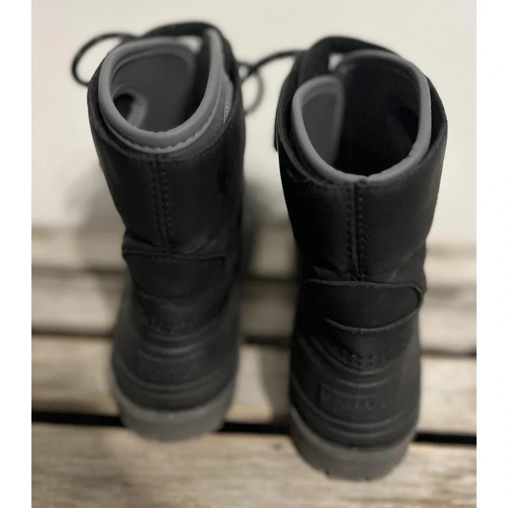 Sperry Harbor Boot Boots Mens‎ Size 5 Black Duck Winter Snow Waterproof